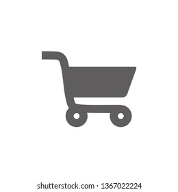 Shopping cart and baskets icons. Online store symbols. - Vector
