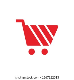 Shopping cart and baskets icons. Online store symbols. - Vector


