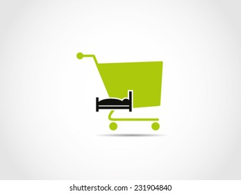 Shopping Cart Bed