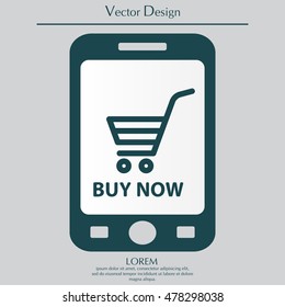 shopping cart (buy now) icon