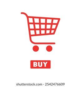 shopping cart buy now online shop icon for apps and websites