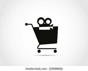 Shopping Cart Camera Video