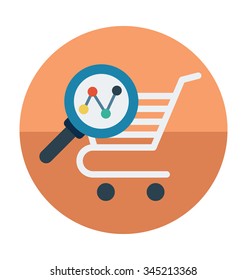 

Shopping Cart Colored Vector Illustration
