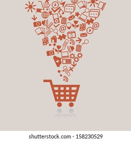 Shopping cart concept