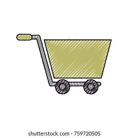 shopping cart concept market store online