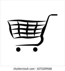 Shopping Cart Design Vector Art Illustration