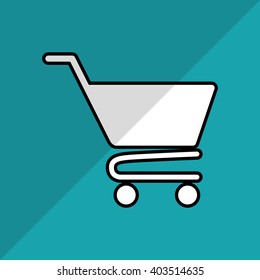 shopping cart design , vector illustration