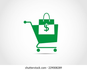 Shopping Cart Dollar
