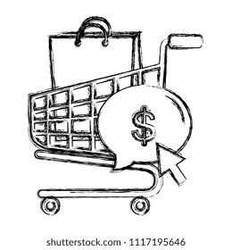 shopping cart ecommerce icons