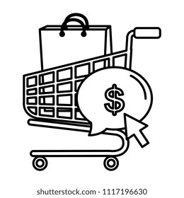 shopping cart ecommerce icons