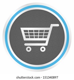 Shopping cart (Elegance blue version)