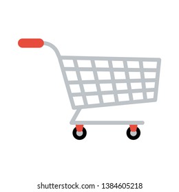 Shopping cart flat icon.You can be used cart icon for several purposes like: websites, UI, UX, print templates, presentation templates, promotional materials, web and mobile phone apps