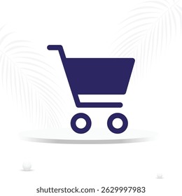 shopping cart or full purchase bucket outline icon