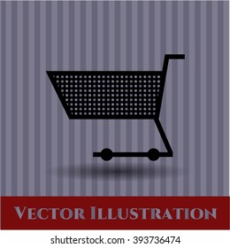 Shopping cart high quality icon
