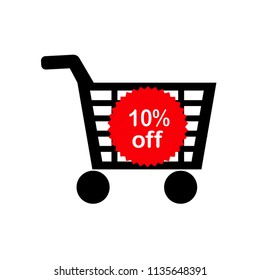 Shopping cart icon