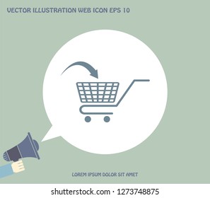 shopping cart icon