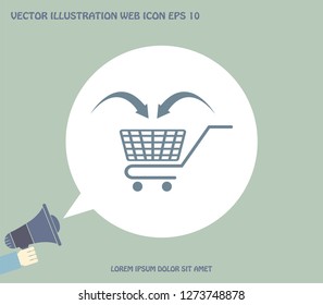 shopping cart icon