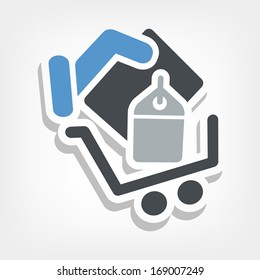 Shopping cart icon