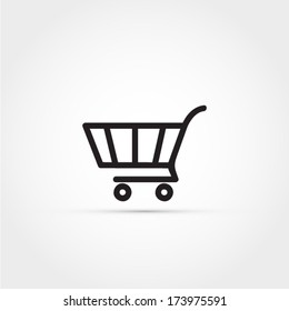 Shopping cart icon