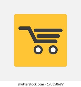 Shopping cart icon