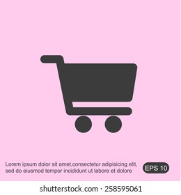 Shopping cart icon
