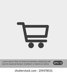 Shopping cart icon