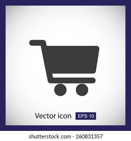 Shopping cart icon
