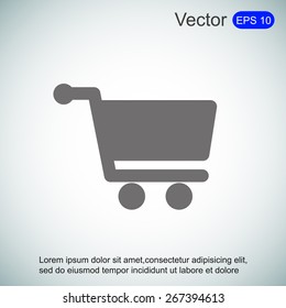 Shopping cart icon
