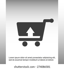 Shopping cart icon