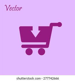 Shopping cart icon