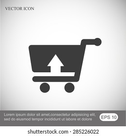 Shopping cart icon