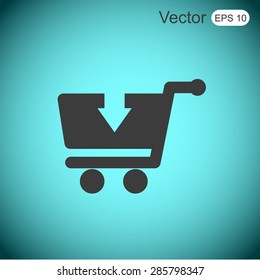 Shopping cart icon