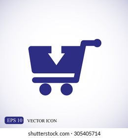 Shopping cart icon