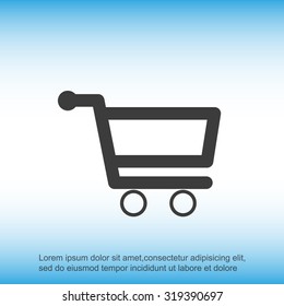 Shopping cart icon