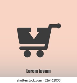 Shopping cart icon