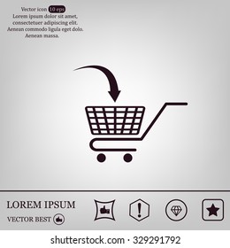 shopping cart icon