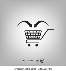 shopping cart icon