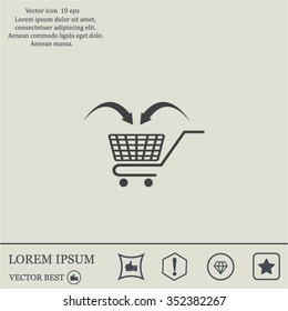 shopping cart icon