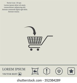 shopping cart icon