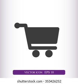 Shopping cart icon