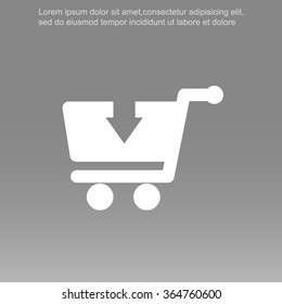 Shopping cart icon