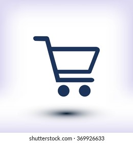 Shopping Cart Icon Stock Vector (Royalty Free) 369926633 | Shutterstock