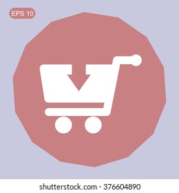 Shopping cart icon