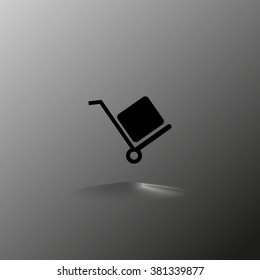 Shopping cart icon.