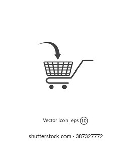 shopping cart icon