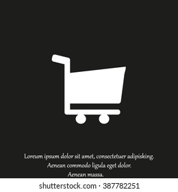 Shopping cart icon
