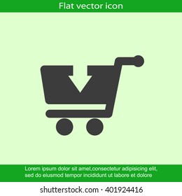 Shopping cart icon
