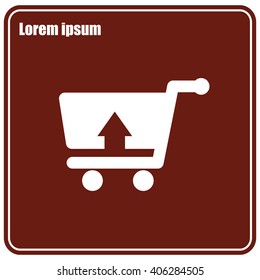 Shopping cart icon
