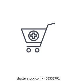 Shopping cart icon