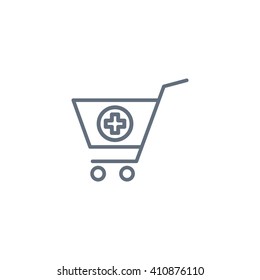 Shopping cart icon